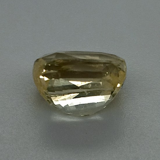 Yellow Sapphire (Pukhraj) 5.58 Ct Good Quality Yellow Sapphire (Pukhraj) 5.58 Ct Good Quality